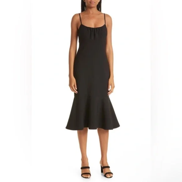 Likely | Dresses | Nwt 298 Likely Black Prina Mermaid Midi Strapless Dress  Revolve | Poshmark